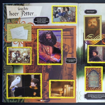 Harry Potter Steen der Wijzen Panini Sticker Album komplett - NL