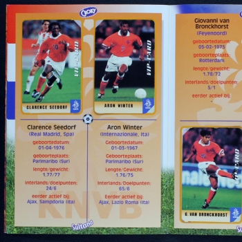 VIP PAS KNVB 98 Croky cards album almost complete -1