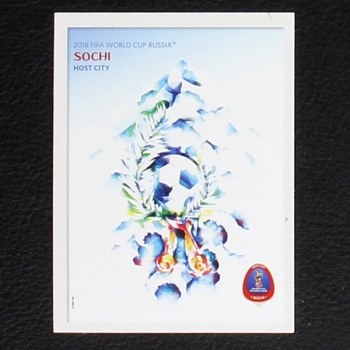 Sochi Panini Sticker No. 24 - Russia 2018