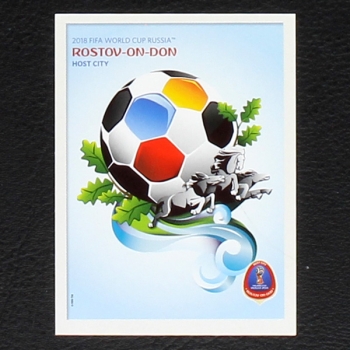 Rostov-On-Don Panini Sticker No. 25 - Russia 2018