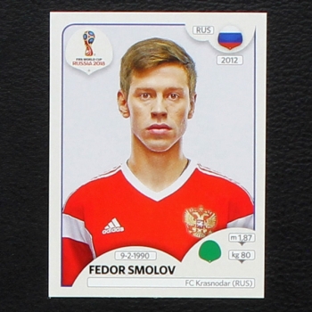 Smolov Panini Sticker No. 50 - Russia 2018