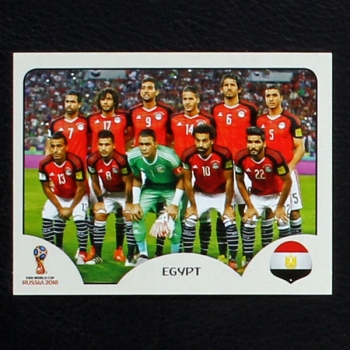 Team Egyypt Panini Sticker No. 73 - Russia 2018