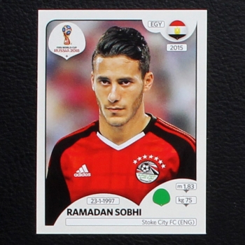 Sobhi Panini Sticker No. 88 - Russia 2018