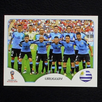 Team Uruguay Panini Sticker No. 93 - Russia 2018