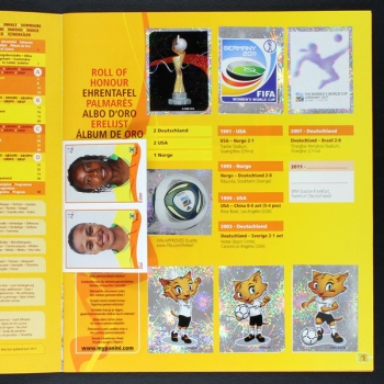 Germany 2011 Panini Sticker Album komplett