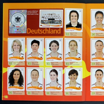 Germany 2011 Panini Sticker Album komplett