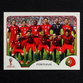 Team Portugal Panini Sticker No. 113 - Russia 2018