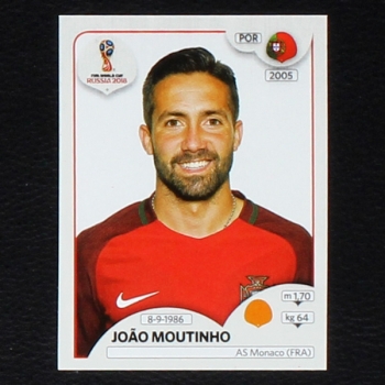 Moutinho Panini Sticker No. 121 - Russia 2018