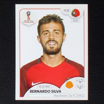 B. Silva Panini Sticker No. 127 - Russia 2018