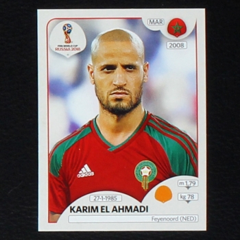 Ahmadi Panini Sticker No. 162 - Russia 2018