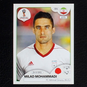 Mohammadi Panini Sticker No. 178 - Russia 2018