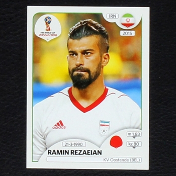 Rezaeian Panini Sticker No. 180 - Russia 2018