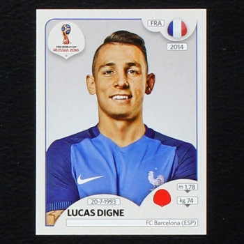 Digne Panini Sticker No. 196 - Russia 2018