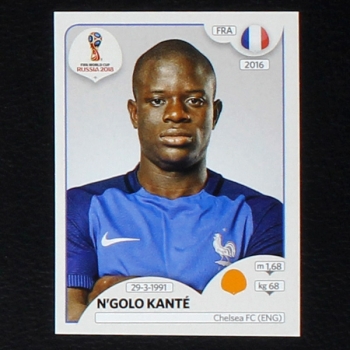 Kante Panini Sticker No. 202 - Russia 2018