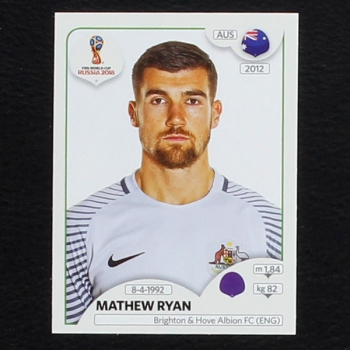 Ryan Panini Sticker No. 214 - Russia 2018