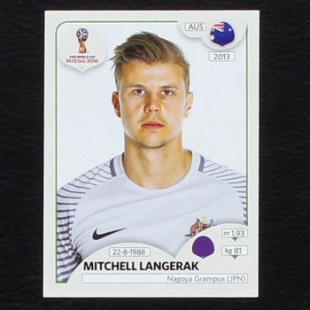 Langerak Panini Sticker No. 215 - Russia 2018