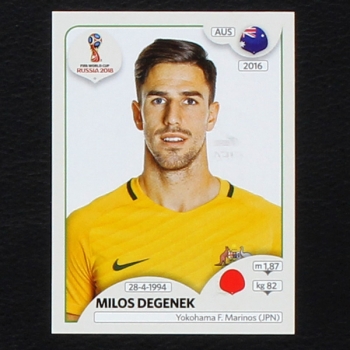 Degenek Panini Sticker No. 216 - Russia 2018