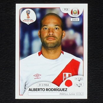 A. Rodriguez Panini Sticker No. 240 - Russia 2018