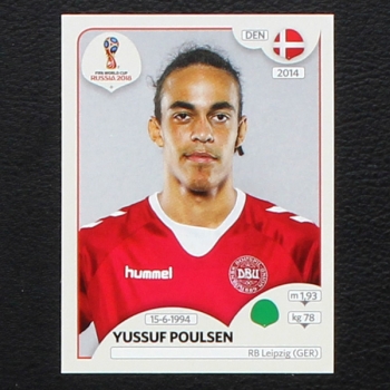 Poulsen Panini Sticker No. 270 - Russia 2018