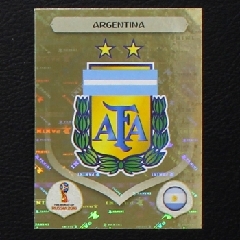 Wappen Argentina Panini Sticker No. 272 - Russia 2018