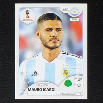 Icardi Panini Sticker No. 287 - Russia 2018