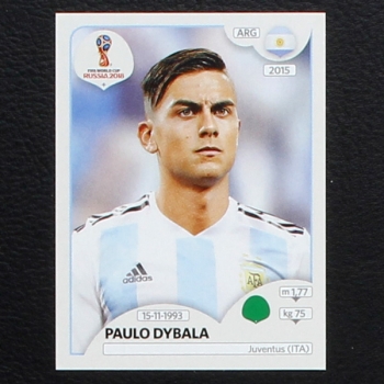 Dybala Panini Sticker No. 289 - Russia 2018