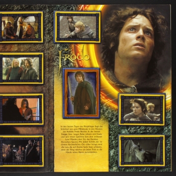 Herr der Ringe 3 Merlin sticker album complete