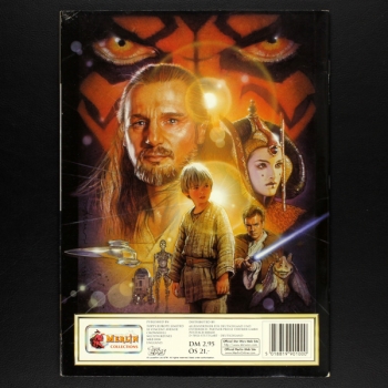 Star Wars EP1 Merlin Sticker Album fast komplett -4