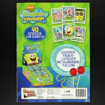 Spongebob Merlin Sticker Album komplett