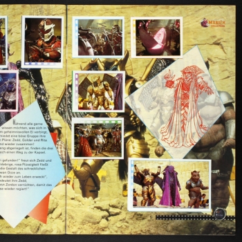 Power Ranger Film Merlin Sticker Album komplett