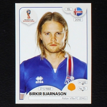 Bjarnason Panini Sticker No. 302 - Russia 2018