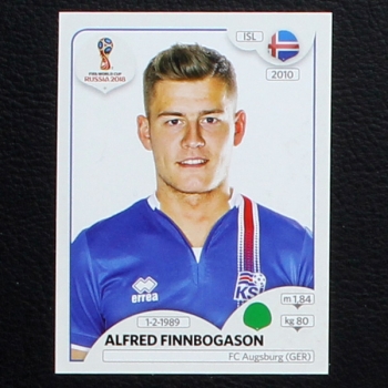 Finnbogason Panini Sticker No. 308 - Russia 2018