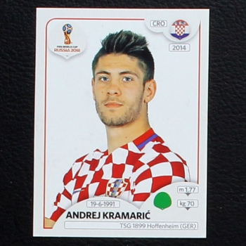 Kramaric Panini Sticker No. 328 - Russia 2018