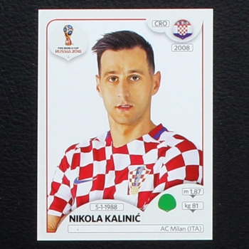 Kalinic Panini Sticker No. 329 - Russia 2018