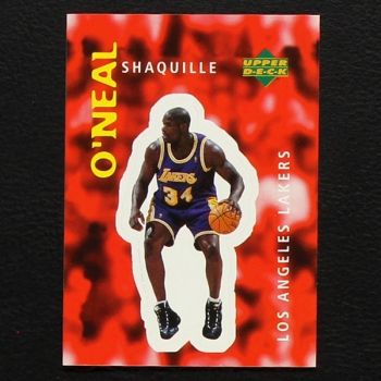 Shaquille O’Neal Upper Deck Sticker Nr. 63 - NBA Basketball 1997