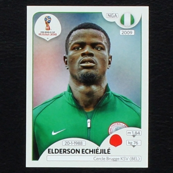 Echiejile Panini Sticker No. 335 - Russia 2018