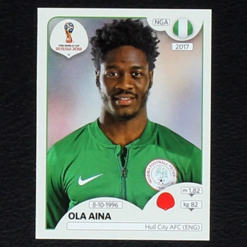 Aina Panini Sticker No. 340 - Russia 2018