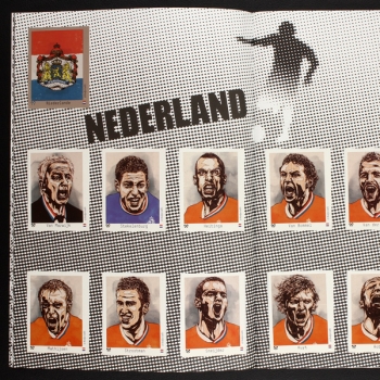 Euro 2012 Tschutti Heftli sticker album complete