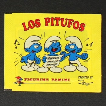 Los Pitufos Panini Sticker Tüte - EU Version