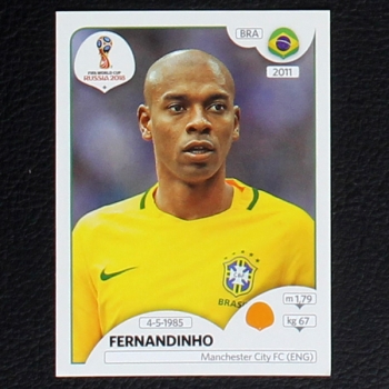 Fernandinho Panini Sticker No. 363 - Russia 2018