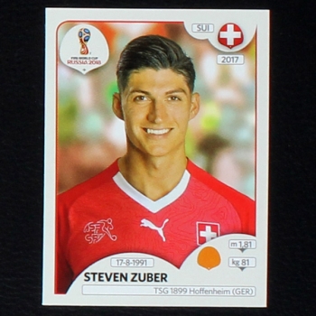 Zuber Panini Sticker No. 382 - Russia 2018