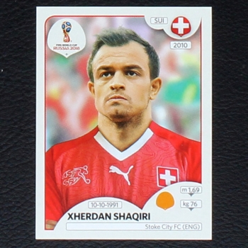 Shaqiri Panini Sticker No. 385 - Russia 2018