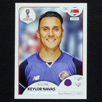 Navas Panini Sticker No. 394 - Russia 2018