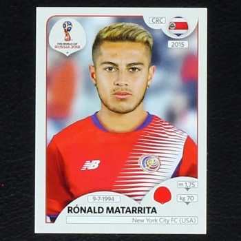 Matarrita Panini Sticker No. 400 - Russia 2018