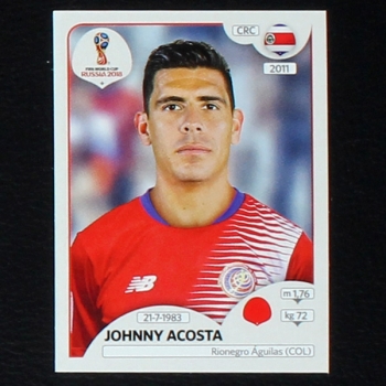 Acosta Panini Sticker No. 402 - Russia 2018