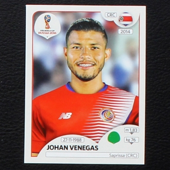 Venegas Panini Sticker No. 411 - Russia 2018