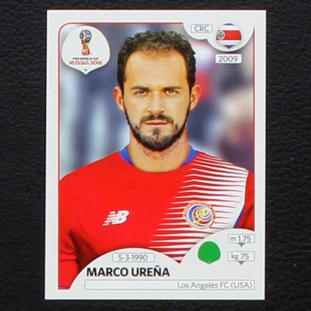 Urena Panini Sticker No. 410 - Russia 2018