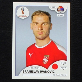 Ivanovic Panini Sticker No. 415 - Russia 2018