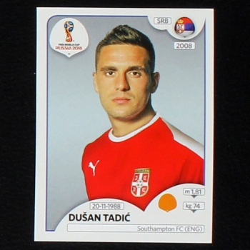 Tadic Panini Sticker No. 422 - Russia 2018