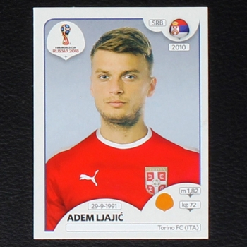 Ljajic Panini Sticker No. 426 - Russia 2018